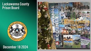Lackawanna County Prison Board 12 18 24