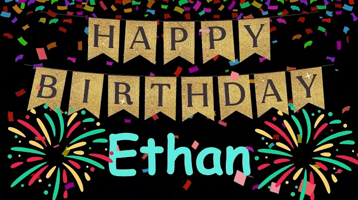 1 Hour Happy Birthday Ethan | Happy Birthday Song