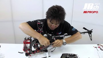 Triple Axis Gyro System TAGS01 commentary video 05   mounting of the servo and control unit