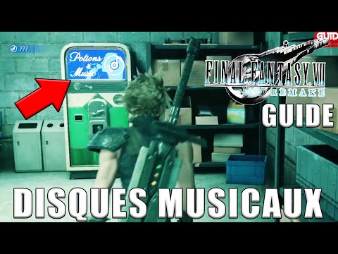 Vidéo: Emplacements Des Disques De Musique Final Fantasy 7: Tous Les Emplacements De Musique Pour Débloquer Le Trophée Disc Jockey