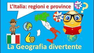 GEOGRAFIA - Alla Scoperta dell'Italia: Un divertente viaggio tra regioni e province