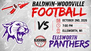 Baldwin-Woodville vs Ellsworth High School Football