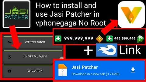 How to install and use Jasi Patcher in Vphonegaga