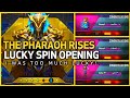 THE PHARAOH RISES - LUCKY SPIN OPENING: PUBG Mobile 🔥 | Golden Pharaoh X-SUIT | Detonator Gaming