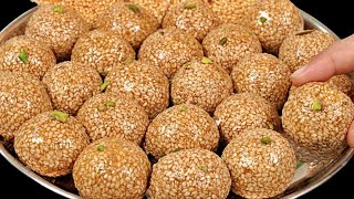 सच में तारीफ हो पाना तो फेमस तिल गुड़ के लड्डू मेरी ट्रिक से बनाना | Til Gud Ke Laddu-Makar Sankranti