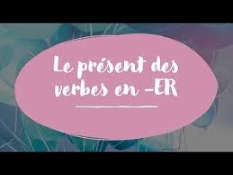 French ER Verbs