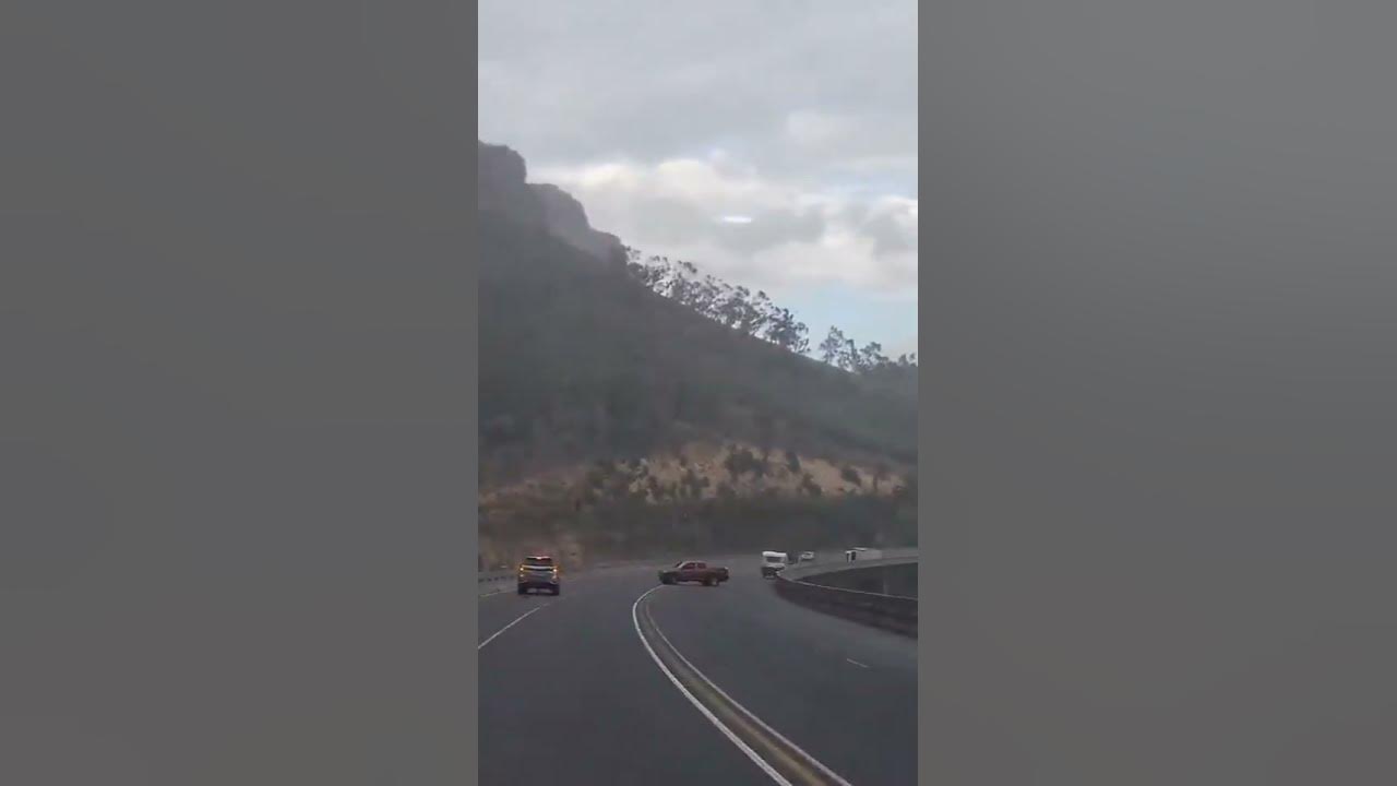 Caravan is BLOWN OFF bridge! 😳