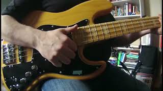 Run for cover - Marcus Miller - David Sandborn - bass cover