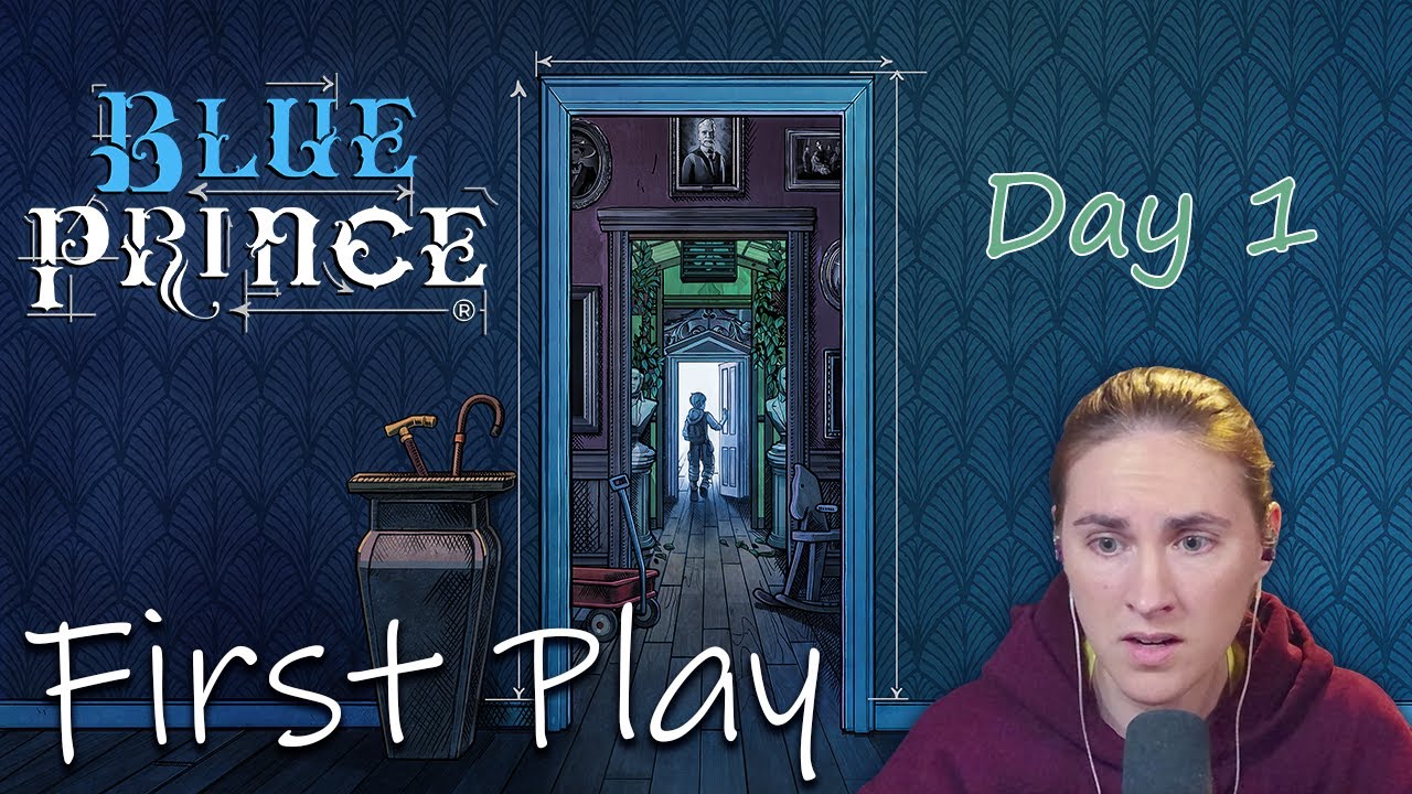 First Playthrough of Blue Prince Part 1 - Day 1 - YouTube