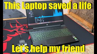 Hp Laptop Survived The War In Ukraine And Saved My Friends Life Now I Need To Save Its Life