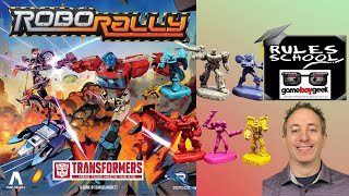How to Play Robo Rally Transformers (Rules School) screenshot 3