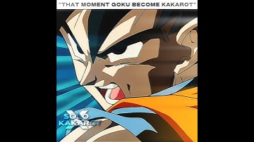 Goku Become Kakarot 🥶🗿 | #dbz #bds #goku #edit #skulledit #anime #shorts