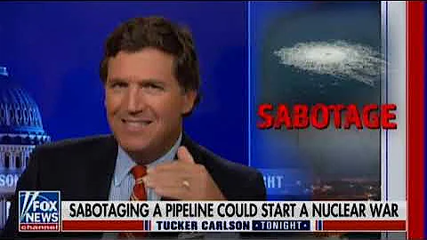 Tucker Suggests Biden Regime and US Behind Terror Attacks on Nord Stream Pipeline