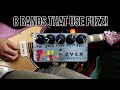 8 bands that use fuzz  zvex effects fuzz factory pedal demo