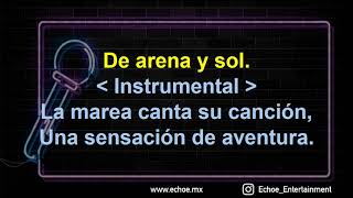 Martha Sanchez - Arena Y Sol (Versión Karaoke)