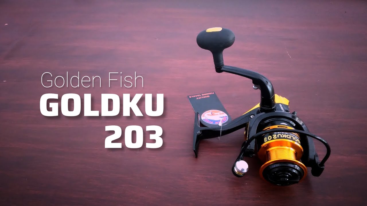 Unboxing Reel Golden Fish Goldku 203