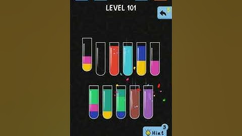 Water Color Sort Level 101 | Level 101