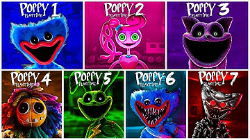 Poppy Playtime: Chapter 1, 2, 3, 4, 5, 6 & 7 FULL GAMEPLAY WALKTHROUGH & ENDING | Poppy: 5 Fangames
