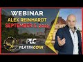 Platincoin webinar from September 6, 2019 - Alex will share news, plans and answer all questions!