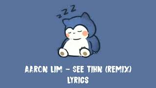 Aaron Lim - See Tinh [remix] "2 + 2 is 4, oh wait 4 letters in chinese" lyrics video