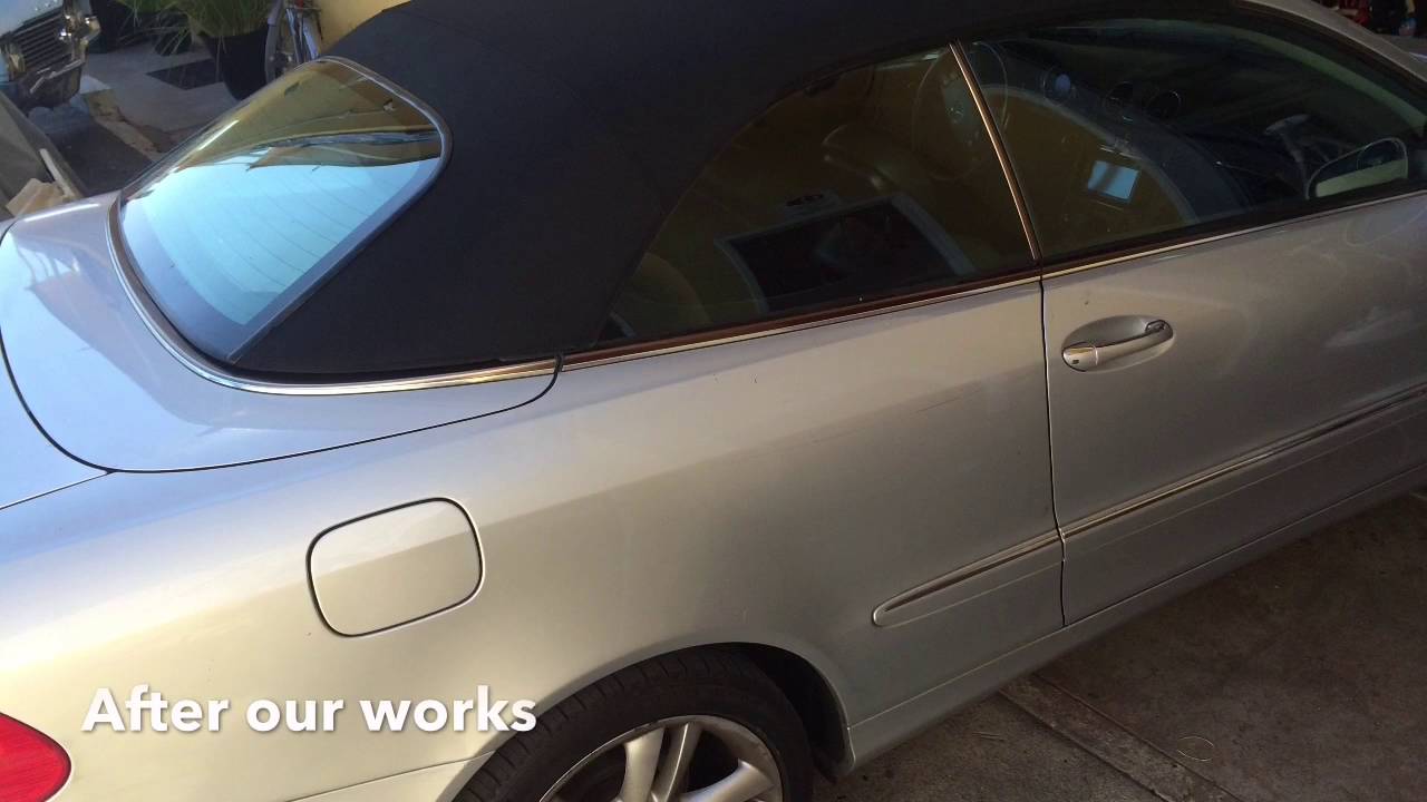 Mercedes Benz CLK350 Convertible Top Replacement YouTube Mercedes Benz CLK350 Convertible Top Replacement YouTube