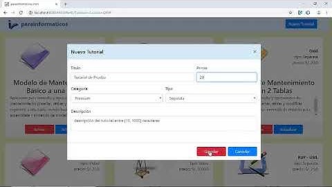 T0310 - Aplicativo Tutoriales con JDK 12, NetBeans 11 y MySQL 8