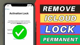 Remove iCloud Lock Permanent Without Apple iD Password | iPhone Locked To Owner No PC 2024