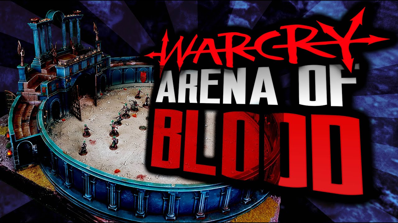 Arena of Blood!! - Warcry Battle Report - Spire Tyrants vs Stormcast Eternals Sacrosanct Chamber