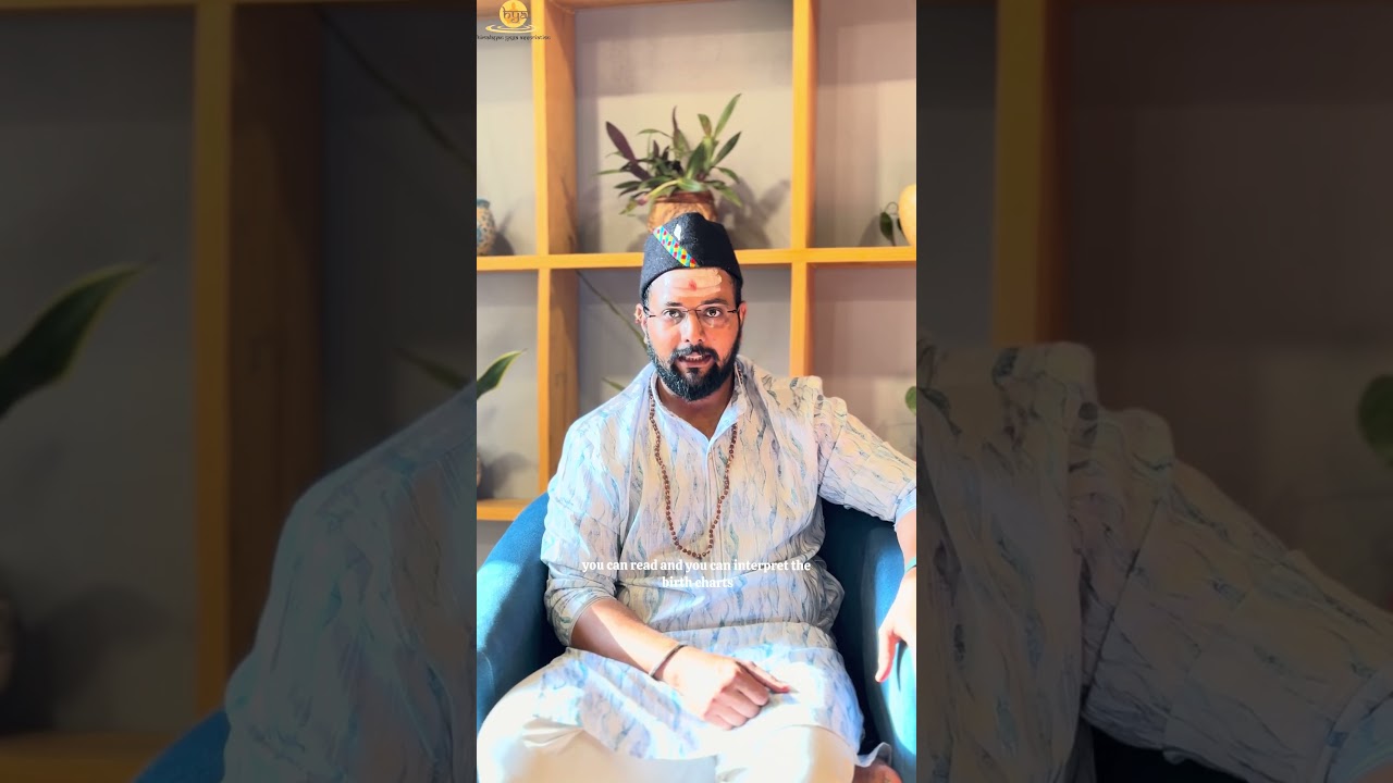 Teacher conducting Vedic Astrology practical session