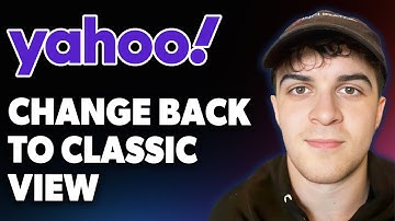 How to Change Yahoo Homepage Back to Classic View [2025 Full Guide]