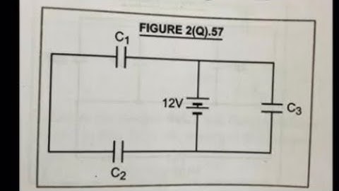 Three identical capacitors C1 , C2 and C3 of Capacitance 6mF each are connected to.a 12 battery as