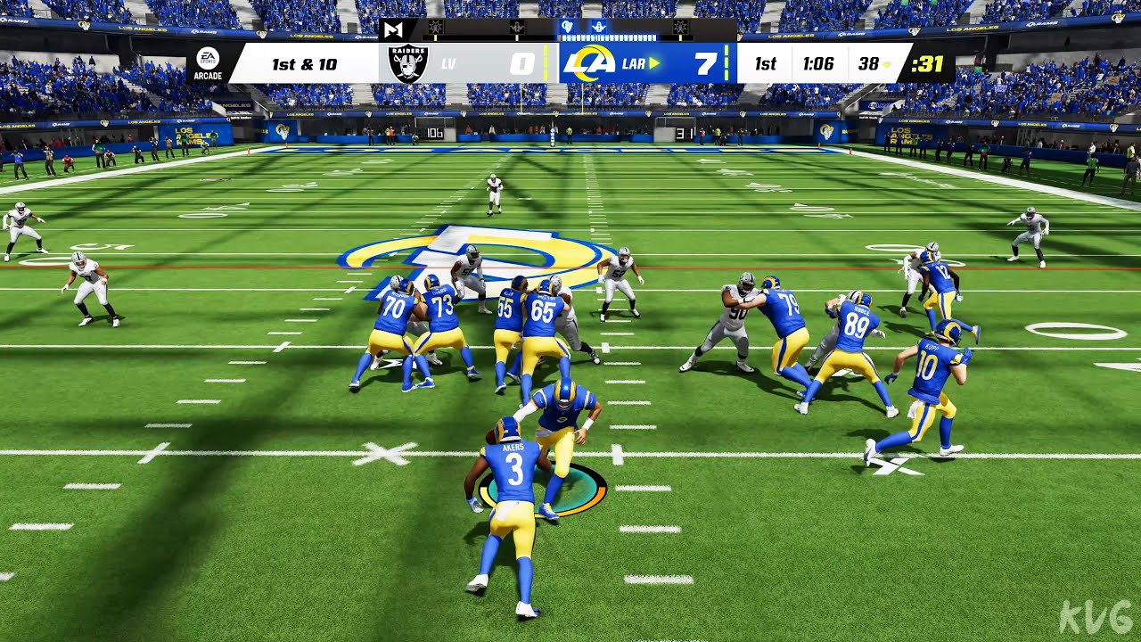Madden NFL 23 - Las Vegas Raiders vs Los Angeles Rams - Gameplay (PS5 ...