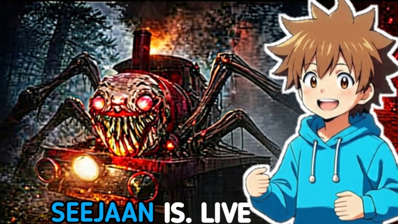 choo choo charles horror gameplay with seejaan gaming #horrorgaming #games #591