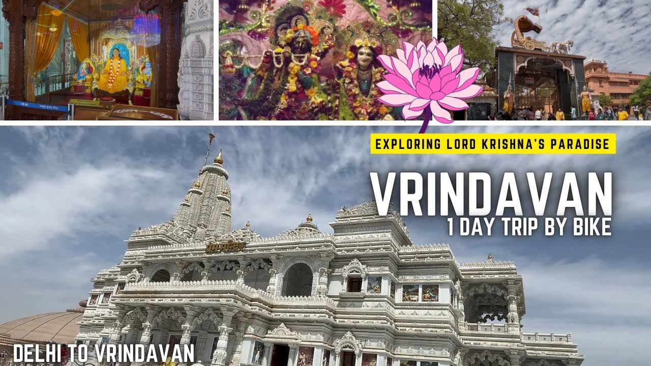 Delhi to Vrindavan one day tour by bike 😍, full enjoy 1 day trip by ...