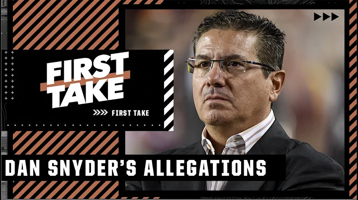 Stephen A. sounds off on Dan Snyder's claims | Fir...