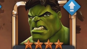 MARVEL: Contest of Champions - HULK leveling him up (iOS/Android) Lets play Gameplay PART 1