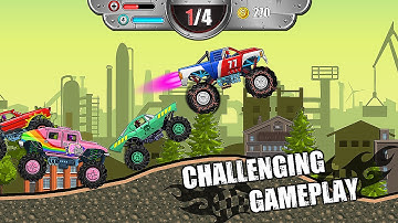 Monster Wheels Kings of Crash - Android Gameplay [1080p]
