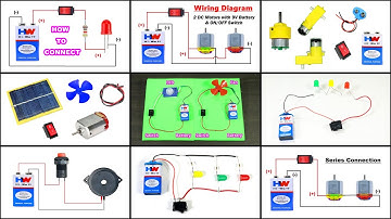 Top 10 IDEAS!! How to Make an Simple Electric Circuit Working Model for Beginners | School Projects