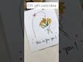 DIY gift card idea ❤️ Subscribe if you like it #shorts #shortvideo #trending #viral #love #trending
