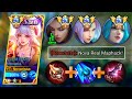 WHEN TOP 1 NOVARIA USING 1 HIT BUILD &amp; EMBLEM 2024 | GLOBAL NOVARIA BUILD &amp; EMBLEM - MOBILE LEGENDS