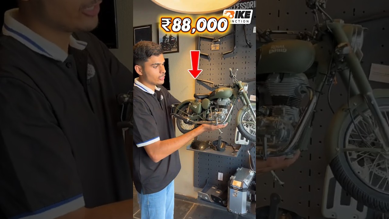 Royal Enfield Classic 500 Demo Bike Only ₹88,000!