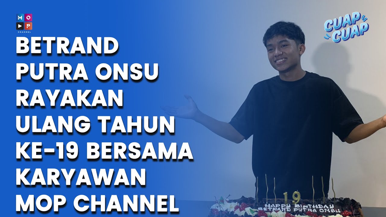 PENUH KEJUTAN DI HARI ULANG TAHUN BETRAND PUTRA ONSU YANG SANGAT BERKESAN - CUAP CUAP UPDATE
