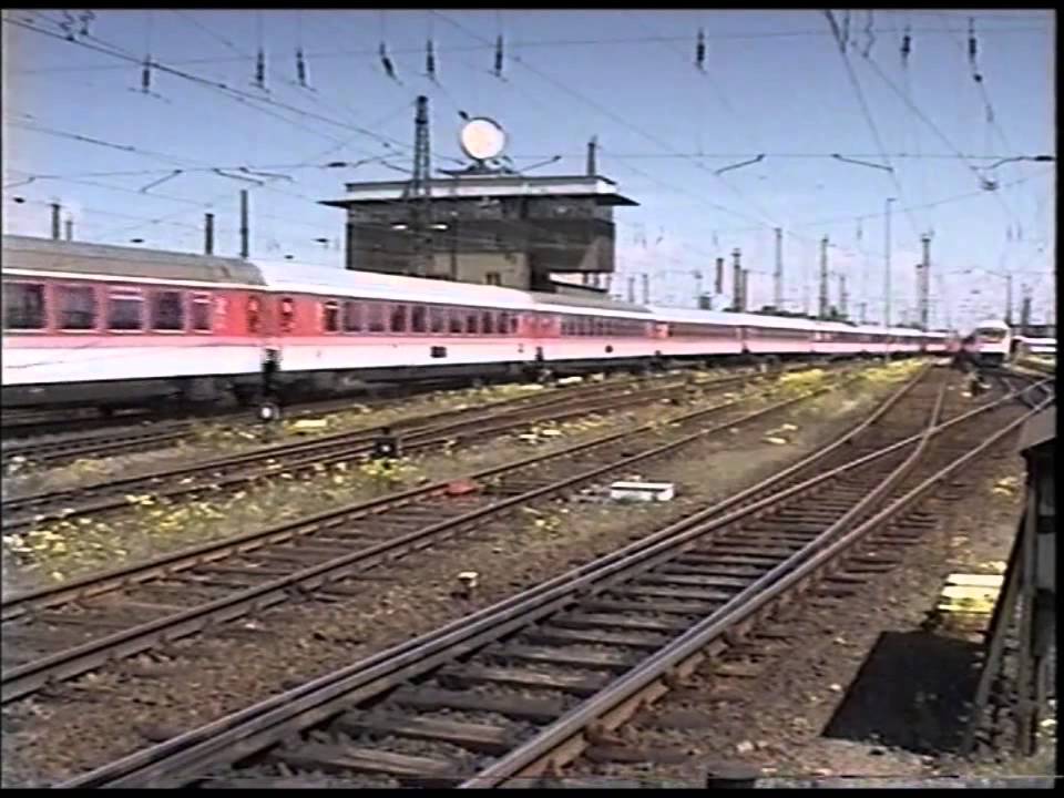 Bahnalltag im Hbf Leipzig, Mai 1999