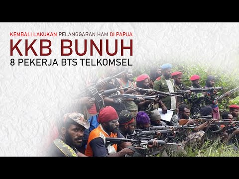 8 Pekerja BTS Telkomsel Tewas Ditembaki KKB Papua