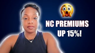NC Premiums UP 15%!  NC’s Insurance Crisis Explained #homeownersinsurance #insuranceusa #insurance