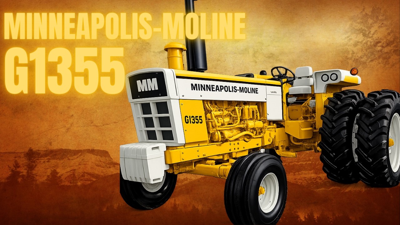 Minneapolis-Moline G1355: The Last Prairie Gold Powerhouse - YouTube