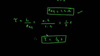 Source free RL circuit 6 | Electrical and Electronics Engineering | Electrical Engineering