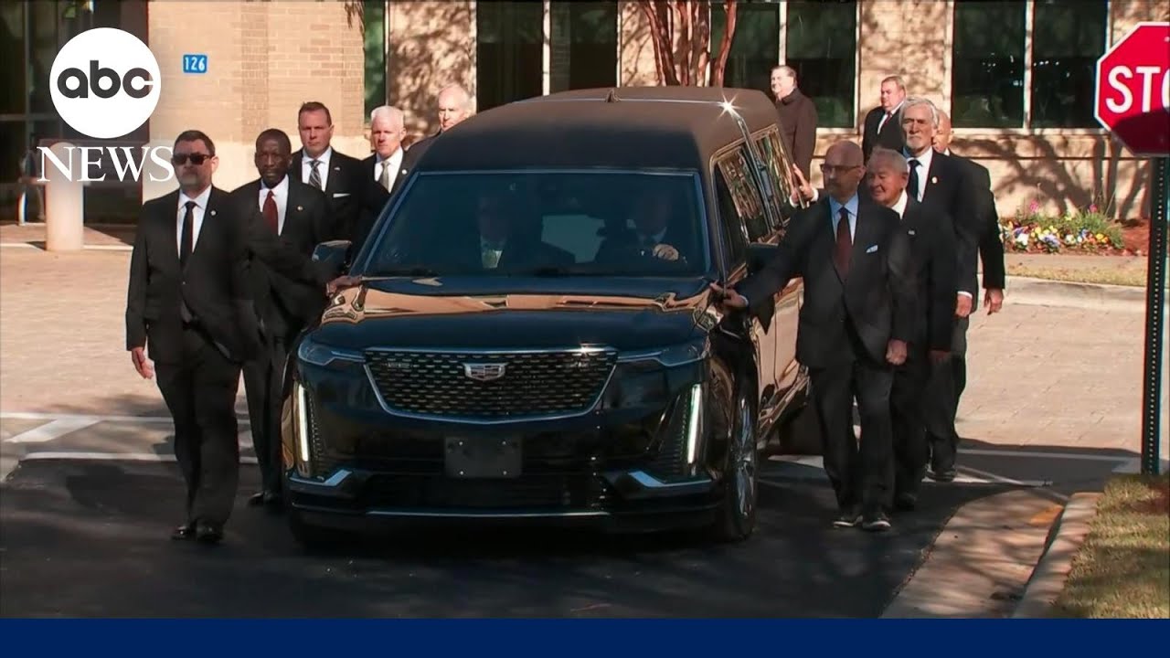 ⁣Former First Lady Rosalynn Carter's memorial services underway