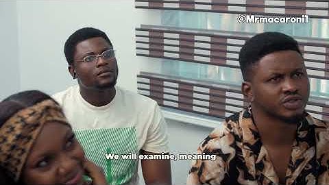 TROUBLE IN THE CLASSROOM | MR MACARONI | DIVA GOLD | TIMI AGBAJE | BRO BOUCHE | MZ ENE | HADDY