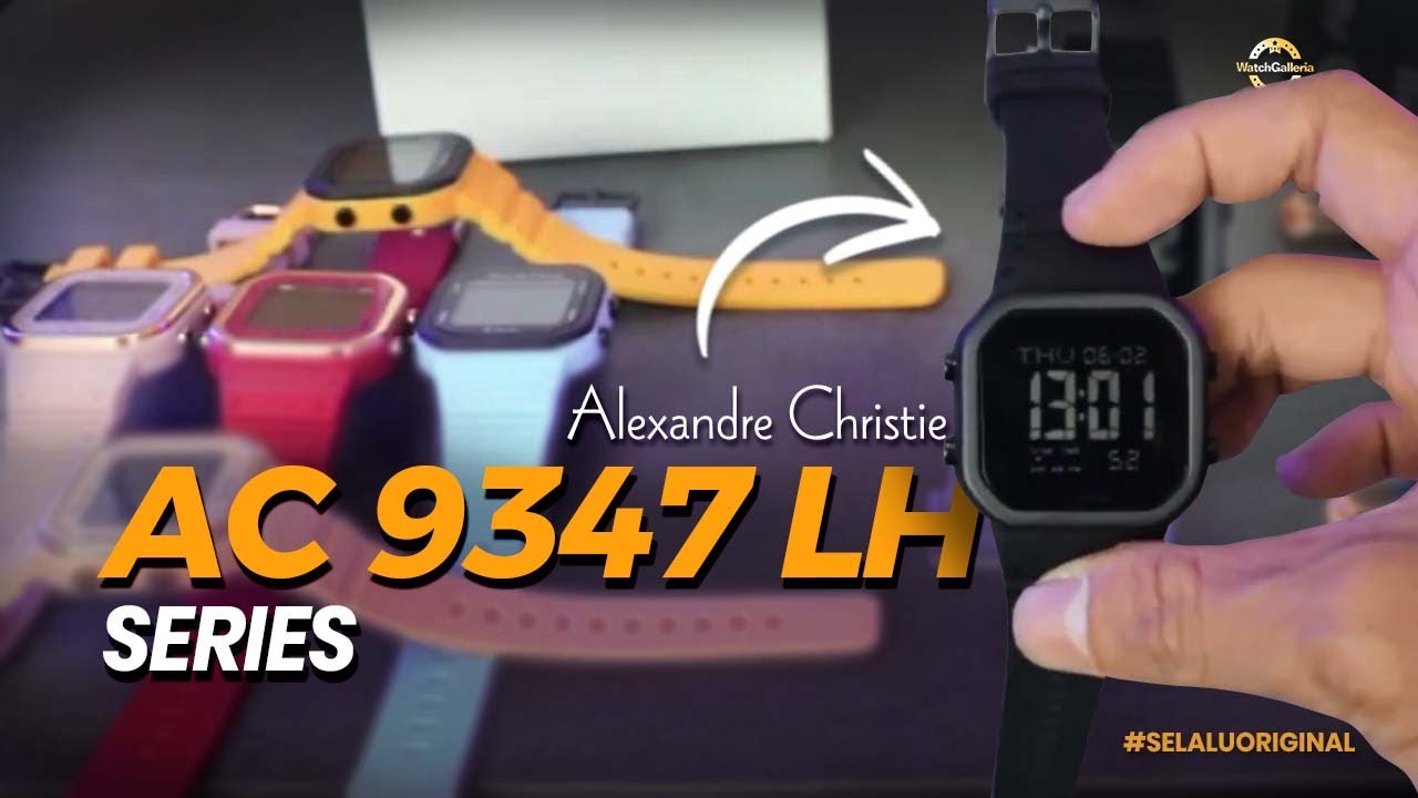 REVIEW JAM TANGAN ALEXANDRE CHIRSTIE AC 9347 LH SERIES # ...
